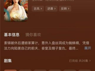 AI真人短剧《盘丝洞素锦传》 30万制作成本，播放量不到15万