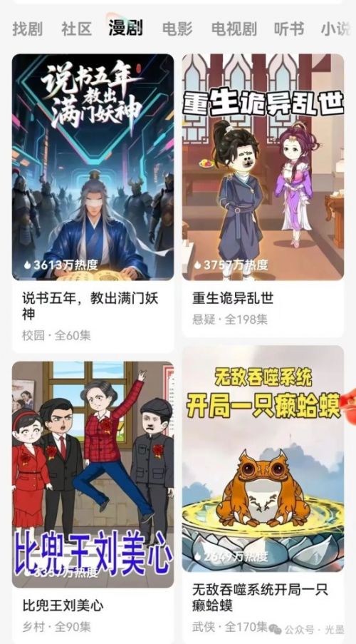 红果漫剧周榜TOP10拆解：题材、时长、吸量密码全解析